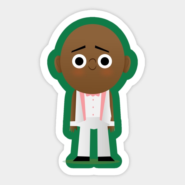 VIRGIL Sticker by Fall Down Tree